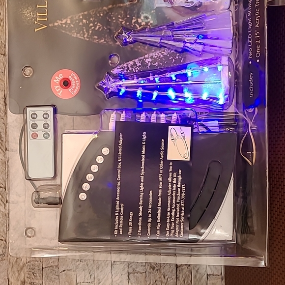 Santa's Best Holiday Santas Best Christmas Village Light Show